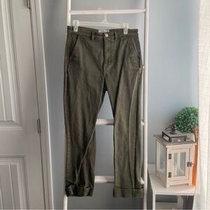 Everlane Forest Green Trousers